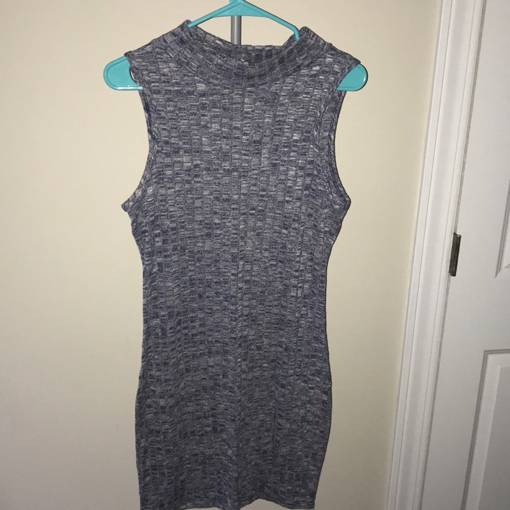 Grey Mini Dress